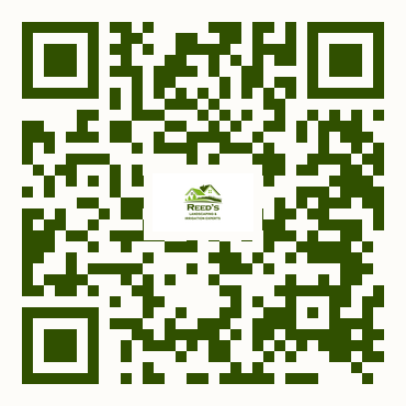 QR code — open the Reed's Landscaping app